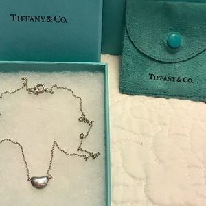 Tiffany & Co Elsa Peretti Bean Necklace